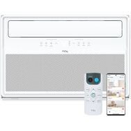 TCL - 550 Sq. Ft. 12,000 BTU Smart Inverter Window Air Conditioner with Supplemental Heat Functio...
