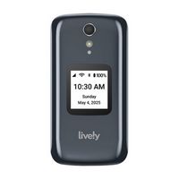 Lively&#174; - Jitterbug Flip2 Cell Phone for Seniors - Gray