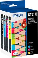 Epson - 812 DURABrite Ultra Ink High Capacity Black &amp; Color Cartridge Combo Pack (T812XL-XCS)