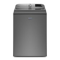 Maytag - 4.7 Cu. Ft. Smart Top Load Washer with Extra Power Button - Metallic Slate