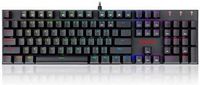 REDRAGON - K565-RGB Wired Mechanical Gaming Keyboard, RGB Backlit 104 Keys, Fully Progammable, Ho...