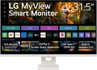 LG - My View 32&quot; VA 4K UHD 60Hz Smart Monitor (HDMI, USB-C) - White