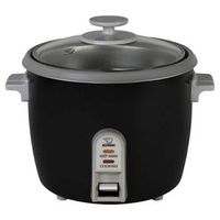 Zojirushi - 6 Cup Rice Cooker/Steamer - Black