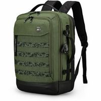 Swissdigital Design - BERG L TSA-Friendly Backpack With USB Charging Port  RFID Protection and Fi...