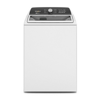 Whirlpool - 4.7-4.8 Cu. Ft. Top Load Washer with 2 in 1 Removable Agitator - White