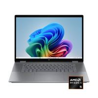 HP - OmniBook X Flip 2-in-1 - Copilot+ PC - 16" 2K Touch-Screen Laptop - AMD Ryzen AI 5 - 16GB Me...