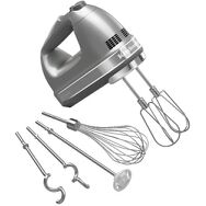 KitchenAid - KHM926CU 9-Speed Hand Mixer - Contour Silver