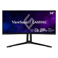 ViewSonic - XG341C-2K 34" LCD UWQHD FreeSync Gaming Monitor (HDMI, DP, USB-C) - Black