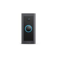 Ring - Wi-Fi Video Doorbell - Wired - Black