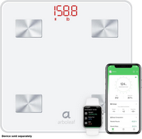 Arboleaf Smart Scale for Body Weight, Bluetooth, 14 Key Body Composition Analysis Sync Apps, FSA ...