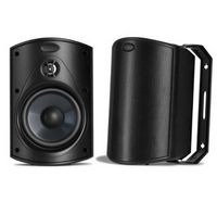 Polk Audio - Atrium Series 4-1/2&quot; Outdoor Loudspeakers (Pair) - Black