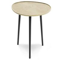 Simpli Home - Tanner Metal Side Table - Gold