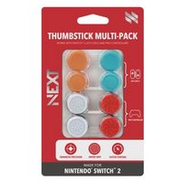 NEXT - Precision Thumbstick 8-Pack for Joy-Con 2 & Pro Controller 2 for Nintendo Switch 2 - Red/W...