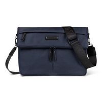 Bugatti - Reborn Collection - Convertible Crossbody to a Waist Bag- RPET Polyester - Navy
