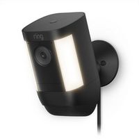 Spotlight Cam Pro, Plug-In with 2K Video and Ring Vision, LED Lights, Dual-Band Wifi, and 3D Moti...