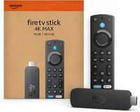 Amazon - Fire TV Stick 4K Max streaming device, Wi-Fi 6E, Ambient Experience, 16 GB, free &amp; live ...