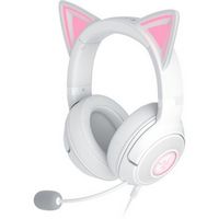 Razer - Kraken Kitty V2 Wired Gaming Headset for PC, Mac, Nintendo Switch, Steam Deck, Mobile, an...