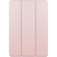 SaharaCase - Folio Case for Samsung Galaxy Tab S8+ and Tab S7 FE - Clear/Pink