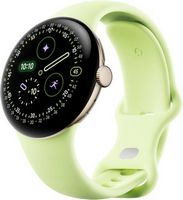 Google - Pixel Watch 4 (41mm) - LTE - Champagne Gold Case - Lemongrass Band - (2025)