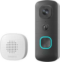 Swann - EVO HD Wi-Fi Video Doorbell: Wired or wire-free, motion detection, night vision, 2-way ta...