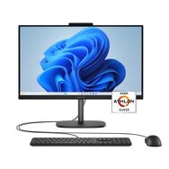 HP - OmniStudio 23.8" Full HD All-in-One - AMD Athlon Silver 10 - 8GB Memory - 256GB SSD - Jet Black