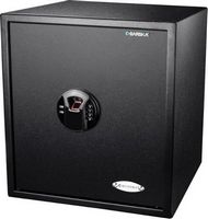 Barska - HQ400 Large Biometric Digital Keypad Safe - Black