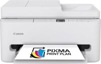 Canon - PIXMA TR7120 Wireless All-In-One Inkjet Printer with ADF - White