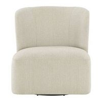 OSP Home Furnishings - Lucia Swivel Chair - Linen