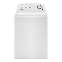 Amana - 3.8 Cu. Ft. High Efficiency Top Load Washer with with High-Efficiency Agitator - White