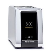 Revolution Cooking - InstaGLO R180 Connect Smart Digital Touchscreen Toaster - Stainless Steel