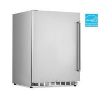 NewAir - 160-Can Built-In Commercial Grade Wine and Beverage Cooler with Weatherproof Design for ...