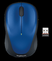 Logitech - M317 Wireless Optical Mouse - Wireless - Blue
