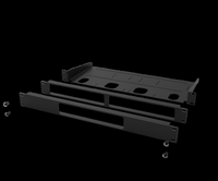 Kaleidescape - Rack Mount for Strato V, Strato C or Compact Terra Servers - Black