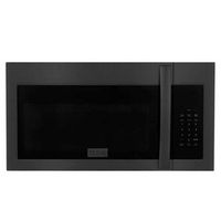 ZLINE - Over the Range Convection Microwave Oven with Modern Handle and Sensor Cooking - Black St...