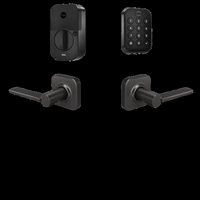 Yale - Assure Lock 2 Touch Key-Free Keypad with Wi-Fi and Valdosta Lever - Black Suede
