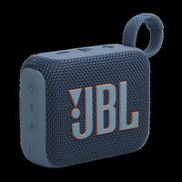 JBL - Go 4 Portable Bluetooth Speaker - 2024 - Blue
