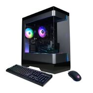 CyberPowerPC - Gaming Desktop - AMD Ryzen 5 8400F - NVIDIA GeForce RTX 3050 6GB - 16GB DDR5 - 1TB...