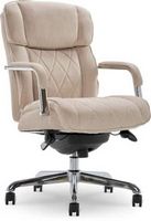 La-Z-Boy - Sutherland Fabric Office Chair - Cream