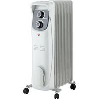 Lifesmart - 1500W Oil Filled Radiator - White