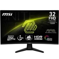 MSI - MAG 32C6X  32" LCD FHD 250Hz 1ms Adaptive Sync Gaming Monitor with HDR ready (DisplayPort, ...