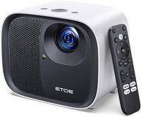 ETOE - E3 Pro Android TV 11.0 Projector, 4K 1080P FHD, Auto Focus, 600 ANSI Lumens, HDR 10+, 20W ...