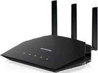 NETGEAR - Nighthawk AX3000 Dual-Band Wi-Fi 6 Router - Black