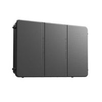 Storm Shell - Deluxe Weatherproof 65” Outdoor TV Enclosure with Full Motion TV Mount Included - B...