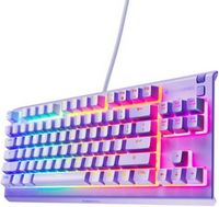 SteelSeries - Apex 3 TKL Wired Membrane Whisper Quiet Switch Gaming Keyboard 8 zone RGB Backlight...