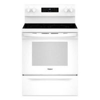 Whirlpool - 5.3 Cu. Ft. Freestanding Electric Convection Range with No Preheat Air Fry and Air Ba...