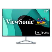 ViewSonic - VX3276-4K-MHD 31.5&quot; LCD 4K UHD Monitor (DisplayPort and HDMI) - Silver