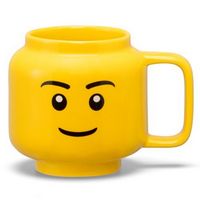 Room Copenhagen - LEGO: Classic Yellow Minifigures Boy Ceramic Mug, 8.6oz