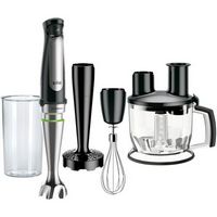 Braun - MultiQuick Smart-Speed Hand Blender with 500 Watts of Power, Whisk, Masher, and 6-Cup Foo...