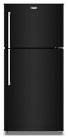 Maytag - 19 Cu. Ft. Top-Freezer Refrigerator with Garage Mode - Black