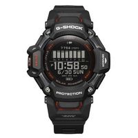 Casio - G-Shock Move 52mm Heart Rate + GPS Solar Assist Resin Strap Smartwatch - Black